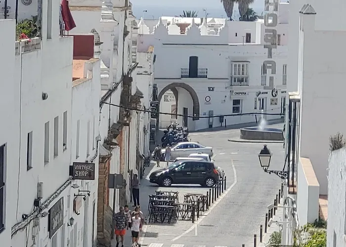 Casa Vistas A Trafalgar Con Cromoterapia Relax En La Ducha Solo Familias O Parejas - Parking Privado Opcional - شقة