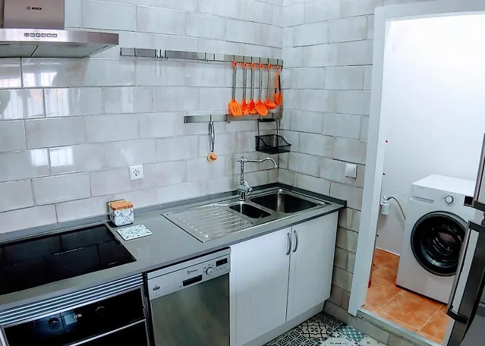 Apartmán Casa Vistas A Trafalgar Con Cromoterapia Relax En La Ducha Solo Familias O Parejas - Parking Privado Opcional -