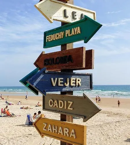 Casa Vistas A Trafalgar Con Cromoterapia Relax En La Ducha Solo Familias O Parejas - Parking Privado Opcional - Apartmán Conil De La Frontera